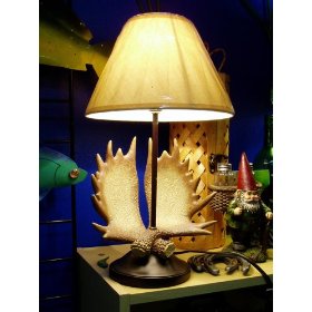 Moose Antler Horn Desk Lamp