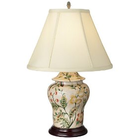 Southern Charm Porcelain Ginger Jar Tuscan Lamp