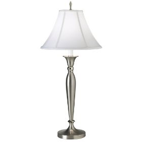 Sovereign Nickel Finish Touch Table Lamp